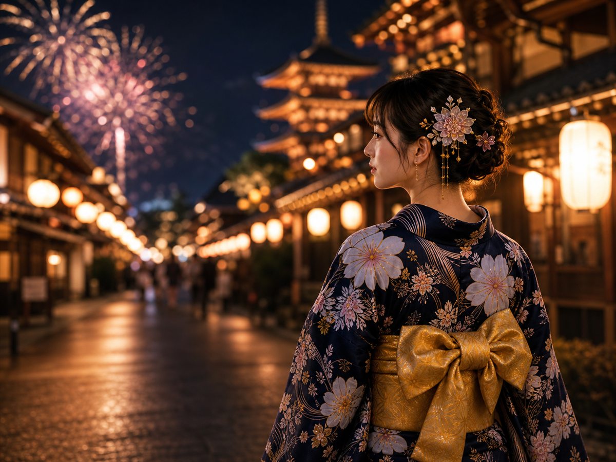 浴衣で夜の浅草を楽しむナイトプラン